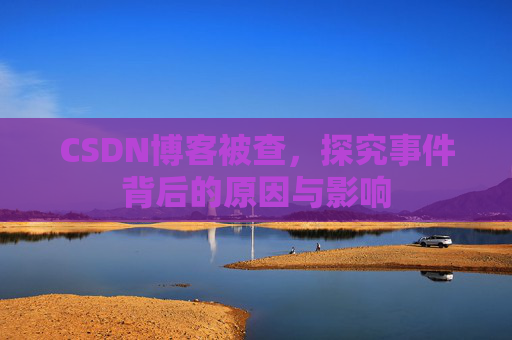 CSDN博客被查，探究事件背后的原因与影响